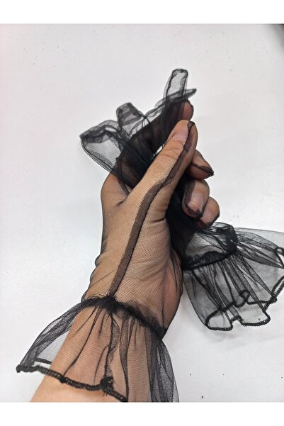 es moda shop قفازات الزفاف فستان السهرة بلاك روز باللون الأسود