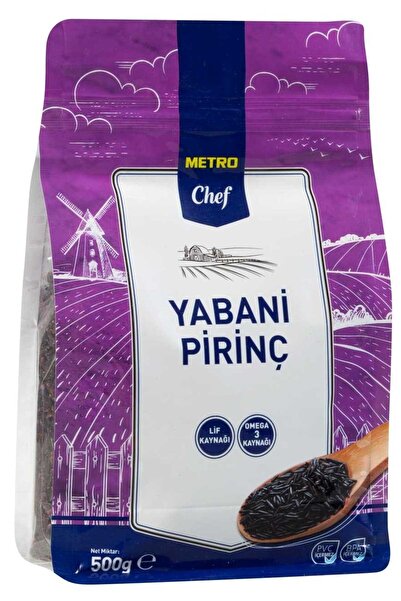 Metro Chef Yabani Pirinç 500G Tohum Bakliyat Baklagil