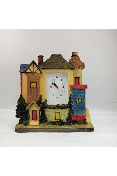 Hedies şato görünümlü masa saati