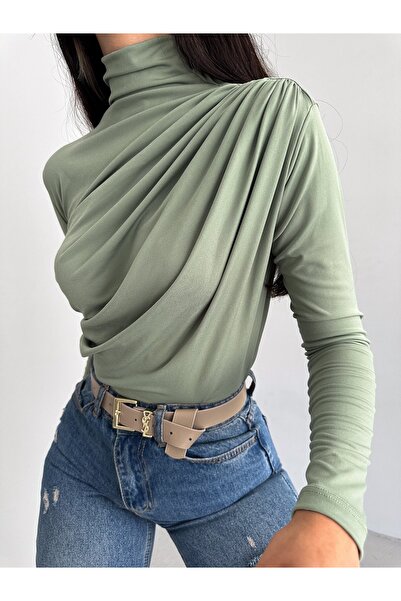 laughs ΓΥΝΑΙΚΕΙΑ ΜΑΚΡΥΜΑΝΙΚΗ ΜΕ ΨΗΛΟ ΓΙΑΚΑ ΩΜΟΣ ΚΑΙ ΜΕΣΗ ΑΧΥΩΜΕΝΗ ΜΠΛΟΥΖΑ ΑΜΜΩΤΙΚΗ ΥΦΑΣΜΑΤΑ LPP2219