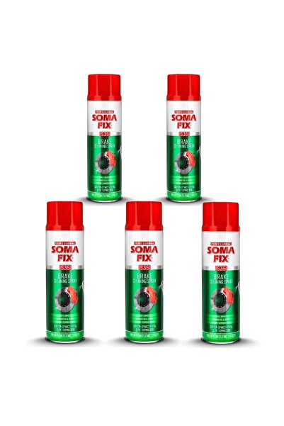 Somafix S35 Fren Balata Ve Genel Amaçlı Temizleyici Sprey 500ml (5 Adet)