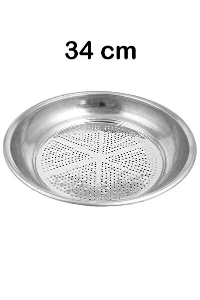 Tiesa Home 34cm Steel-chrome Strainer Pasta Rice Strainer Strainer