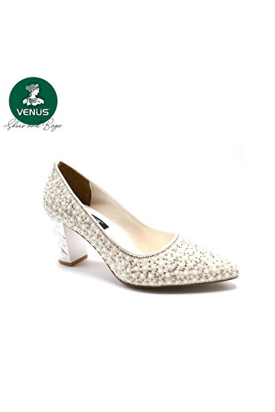 Venüs 23110143y Topuklu Taşlı Kadın Abiye Gelinlik Ayakkabı
