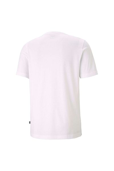 Puma ESS Herren T-Shirt – kleines Logo, Rundhals, Kurzarm, Uni