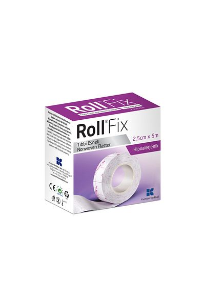 Roll FIX مرن مضاد للحساسية 2.5 سم - 5 متر × 2 صندوق