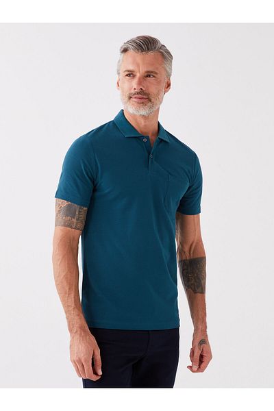 LC Waikiki Polo Neck Short Sleeve Pique Men's T-Shirt