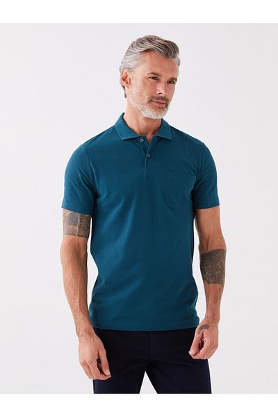 LC Waikiki Polo Neck Short Sleeve Pique Men's T-Shirt