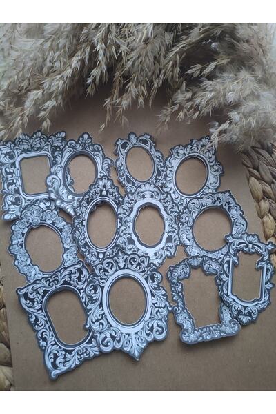 SelisCraft Vintage Tekli Çerçeve Etiket Seti 01 Ajanda Planlayıcı Bullet Jour...