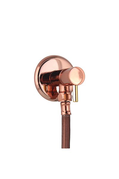 banyosepeti Gold Bidet Tap Copper Bidet Rose Gold Bidet Antique Antique Bidet Tap Spiral Included