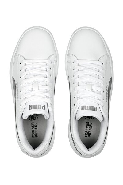 Puma Bílé dámské tenisky Smash Platform v3 Space M