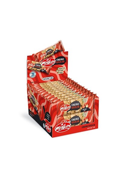 MİSKOS HELVA كروكيت بالبندق 40 جرام 20 قطعة