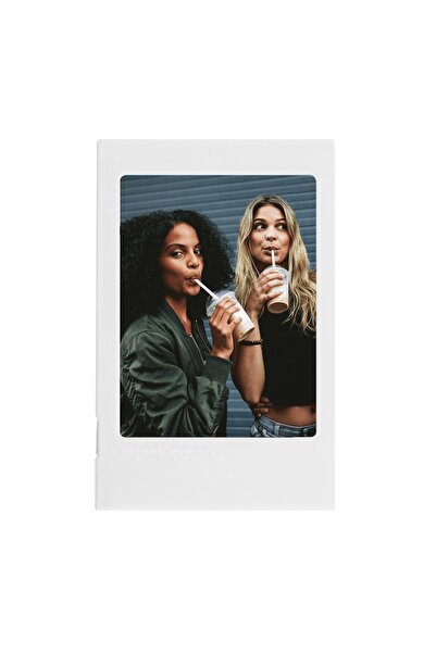 Fujifilm Instax Mini Film Uyumlu Beyaz Katlanılabilir Fotoğraf Çerçevesi