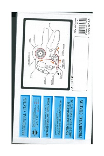 TRİX Etiket Makinesi T-5500