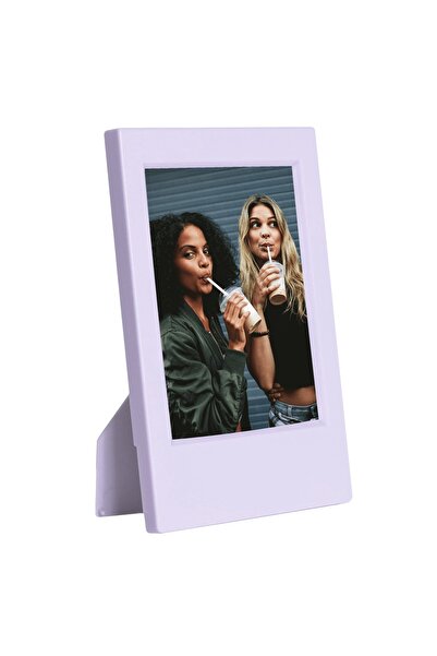 Fujifilm Instax Mini Film Uyumlu Lila Klasik Fotoğraf Çerçevesi