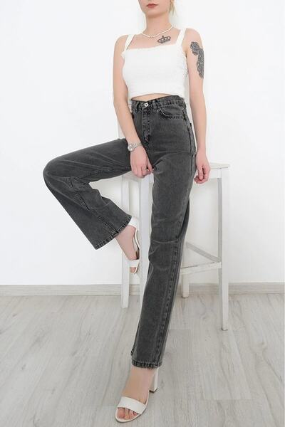 DRC trend بنطلون جينز وردي فضفاض مدخن سنو ليكرا بالازو واسع الساق