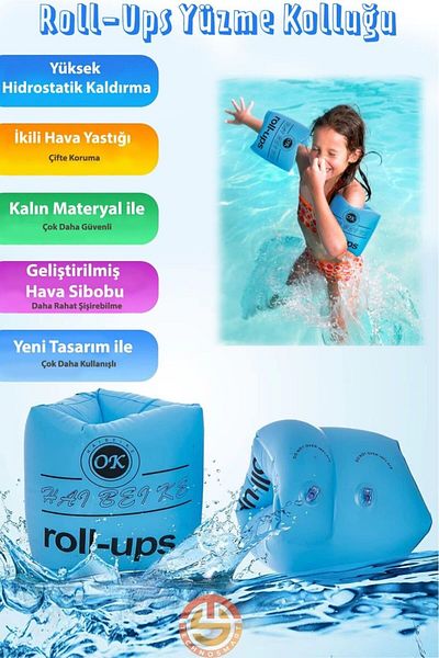 Trendpoint Oversleeves Swimming Inflatable Bagel Suitable for All Ages