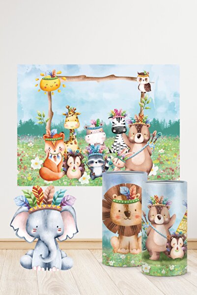 eddadijital Doğum Günü Konsepti Safari Mini 2