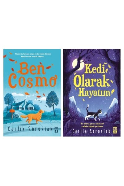 Timaş Çocuk Dergi Hediye- Ben Cosmo - Kedi Olarak Hayatım Set (2 KİTAP) Ortao...