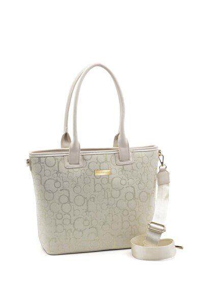 Rocco Barocco Roccobarocco Ekru Kadın Omuz Çantası RBR914B5901-10