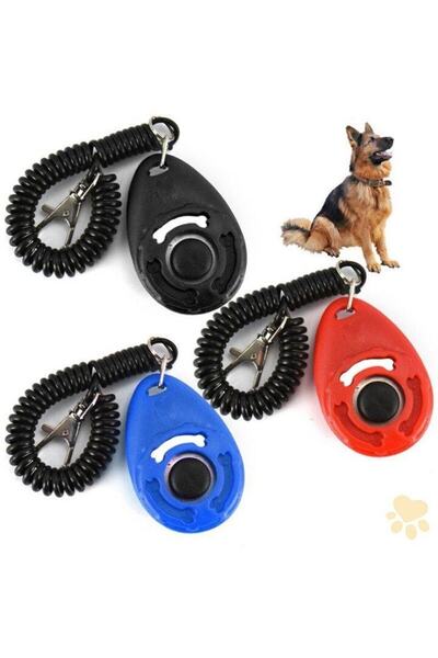 Nunbell Köpek Eğitim Aparatı Askılı Hızlı Clicker 6 cm