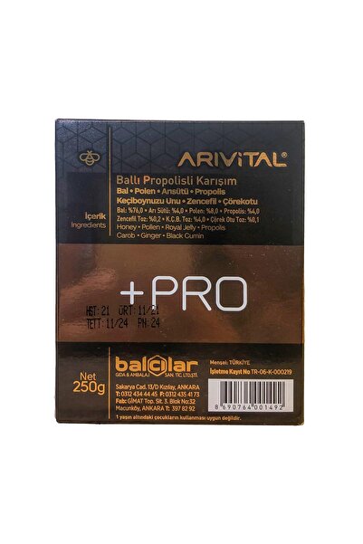 Dr Fuat Balcı +PRO (Bal-Polen-Arısütü-Propolis)