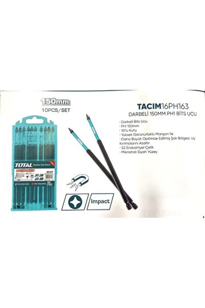 TOTAL PH1 150M M DARBELİ YILDIZ UÇ (10ADET)