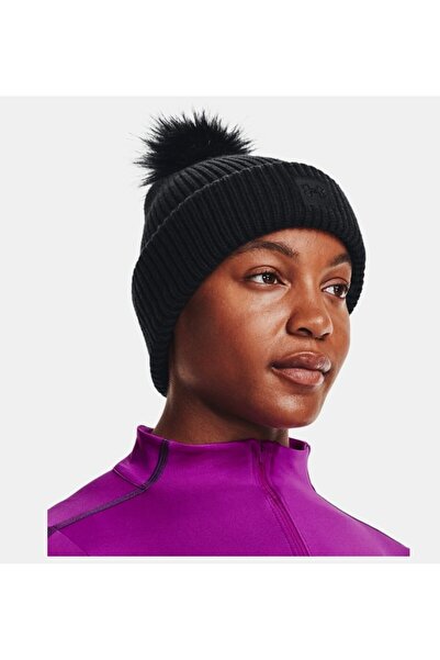 Under Armour Kadın ColdGear® Infrared Halftime Ribbed Pom Bere 1373098-001