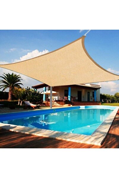 Ekodoğa Gölgelik File 2,5x4 M %95 Krem Gölgelik Branda Gölgeleme Tülü Görüntü...