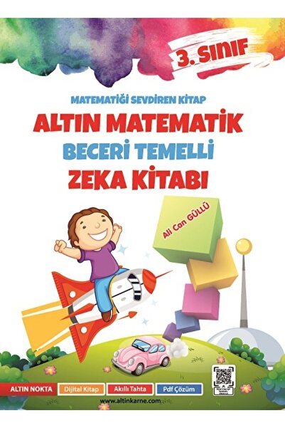 Altın Nokta Yayınları Altın Nokta 3. Sınıf Altın Matematik Zeka Kitabı Matema...