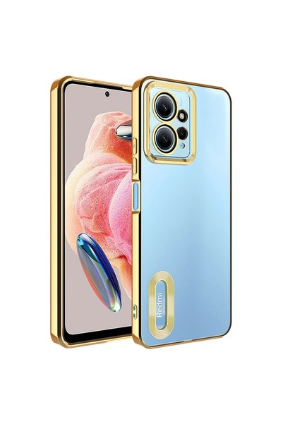 ZM STORE حافظة هاتف Xiaomi Redmi Note 12 4G مع شعار حماية الكاميرا يظهر غطاء ...