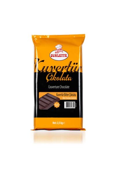 ovalette Bitter Kuvertür