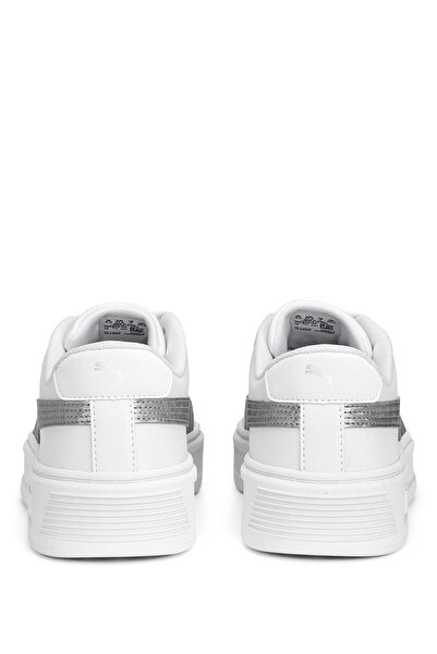 Puma Bílé dámské tenisky Smash Platform v3 Space M