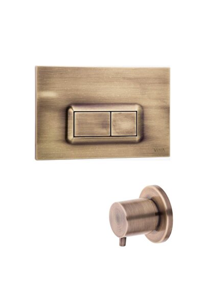 banyosepeti Gömme Rezervuar Antik Kumanda Paneli Antik Stop Valf Antik Tahare...