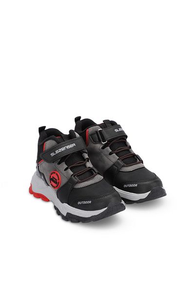 Slazenger VERSION Боти за момче Черни Червени