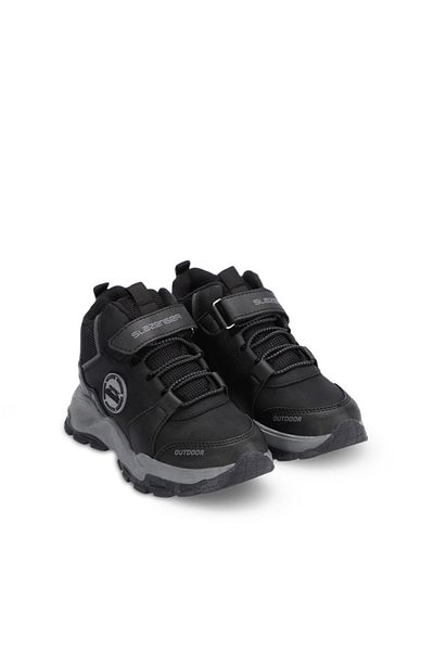 Slazenger Μποτάκια για αγόρια Μαύρα / Μαύρα