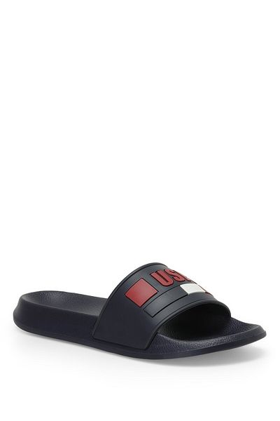 U.S. Polo Assn. Ανδρικές παντόφλες Navy Blue SMAUG 3FX