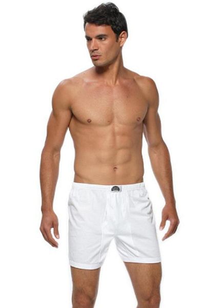 GÜMÜŞ Ανδρικό 3 τεμάχιο White Long Boxer 3007