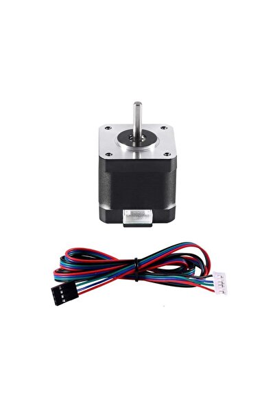 Genel Markalar Nema 17 Step Motor 1.5a 0.4nm D Mil 2 Faz 1.5a 1.8 Derece 200 ...