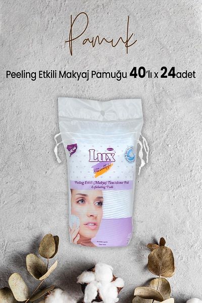 LUX Peeling Effect Makeup Cotton 40 x 24 Pieces