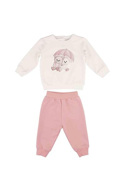 best kids Baby Girl Ecru-Powder DoubleColorful Set
