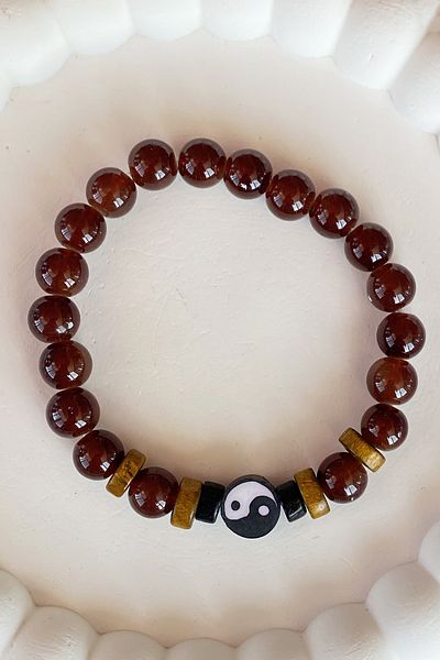 TAKIŞTIR سوار رجالي باللون البني من Yin&Yang