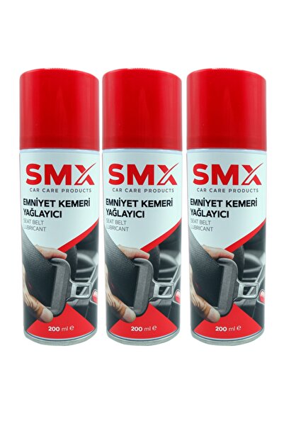 SMX 3 Adet Emniyet Kemeri Yağlayıcı (200 Ml)