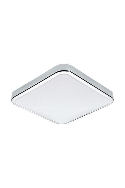 Eglo 96229 - "Manilva 1" Chrome Colored Cast Steel Ceiling Lighting - Ip44 Led Max: 2X5,4W