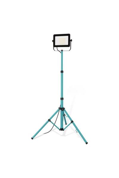 Eglo 900539 "AVELAR" 100W Alüminyum, Plastik Turkuaz Ayaklı Dış Mekan Bahçe Aydınlatması Projektör Ip65