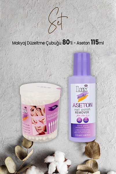 LUX Makeup Correction Stick 80 pcs and Acetone 115 ml