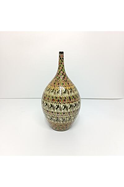 artist İznik Çini Hitit Vazo