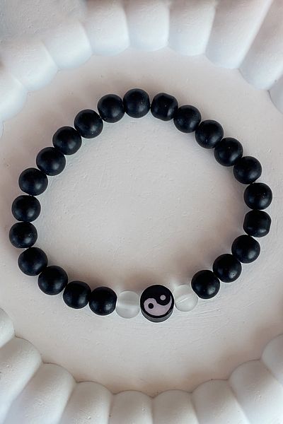 TAKIŞTIR سوار رجالي باللون الأسود من Yin&Yang