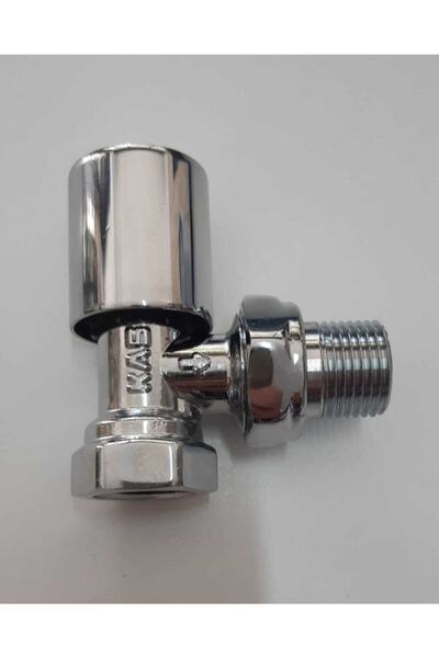 KAS Krom Köşe Radyatör Havlupan Vana ( Prinç Gövde Asla Paslanmaz Tse )