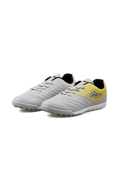 Jump 28034 A L.Grey Neon Yellow Ανδρικά παπούτσια Astroturf Field 28034-A-L.GREY-NEON-YELLOW Γκρι