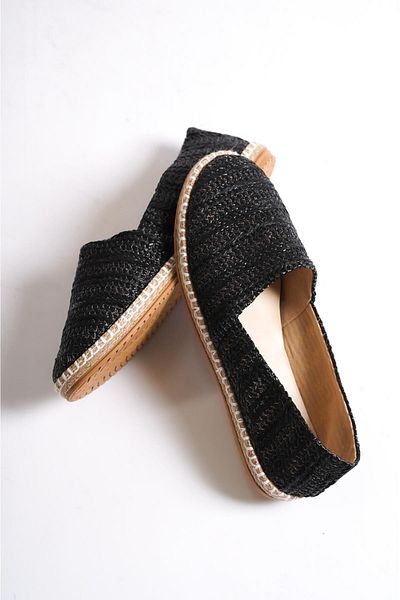 Capone Outfitters Capone Schwarze Damen-Espadrille